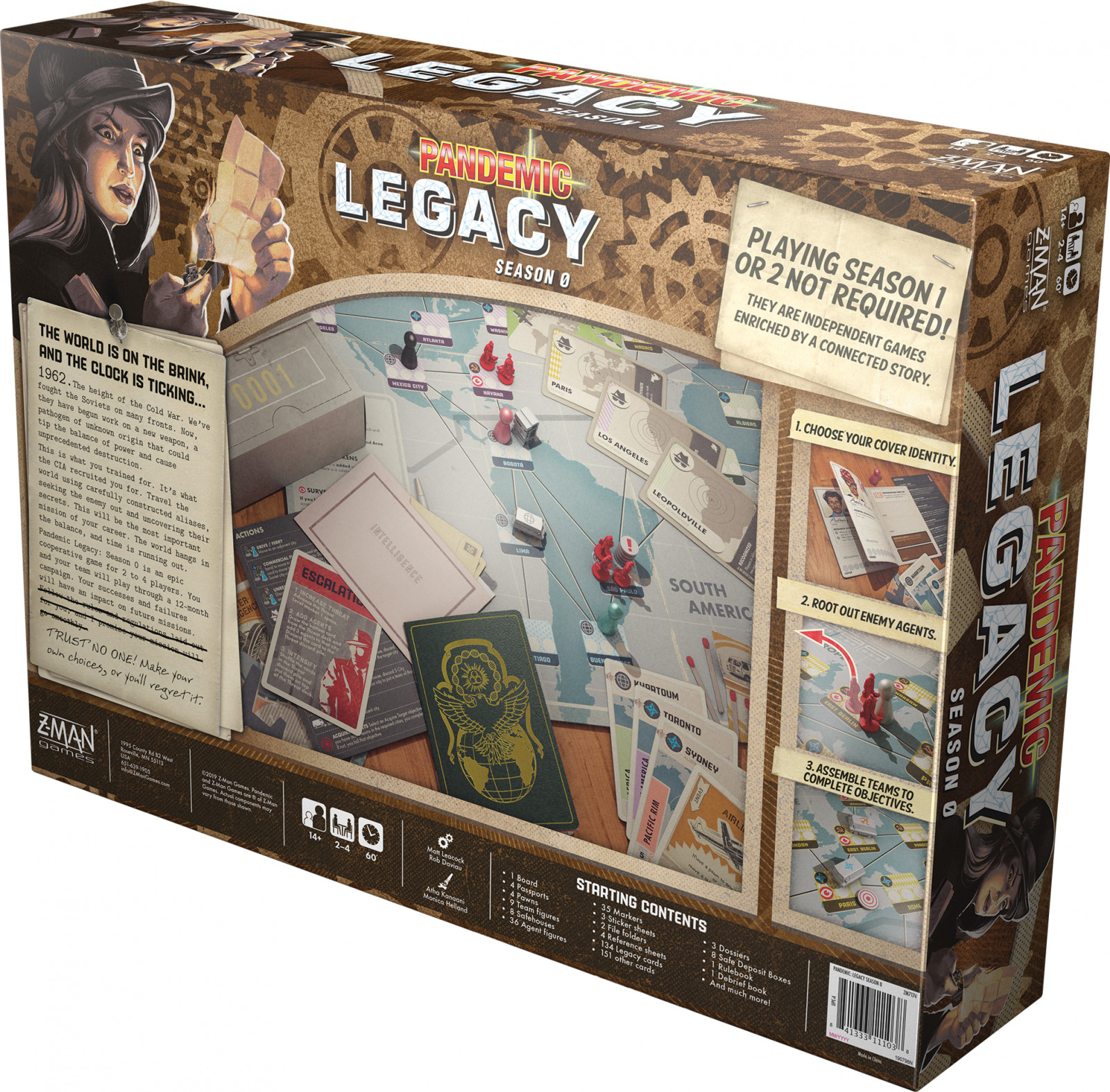 Pandemic : Legacy Season 0